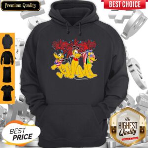 Nice Pluto Disney Happy The 4th Of July America Hoodie