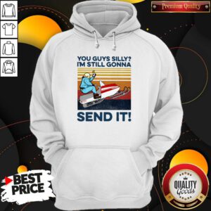 Nice You Guys Silly I'm Still Gonna Send It Vintage Hoodie