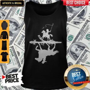 Official Horse Girl Shadow Tank Top