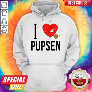 Official I Love Pupsen Hoodie