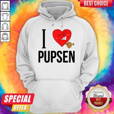 Official I Love Pupsen Hoodie