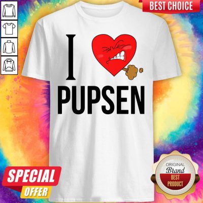 Official I Love Pupsen Shirt