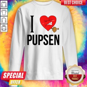 Official I Love Pupsen Sweatshirt