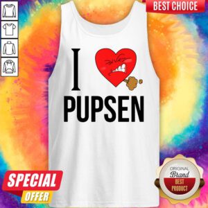 Official I Love Pupsen Tank Top