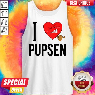 Official I Love Pupsen Tank Top