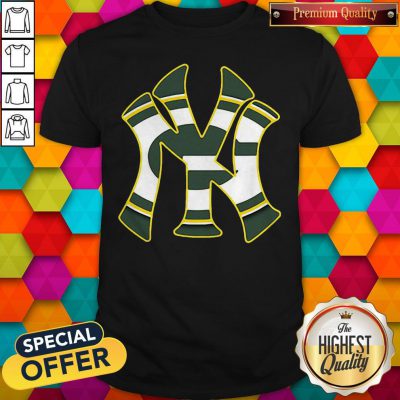 Official New York Yankees And Green Bay Packers Shirt