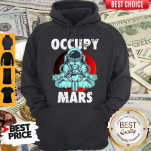 Official Occupy Mars Yoga Hoodie