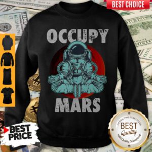 Official Occupy Mars Yoga Sweatshirt