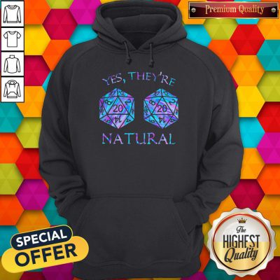 Official Yes They’re Natural Hoodie
