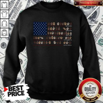 One Nation Under God Indivisible With Liberty And Justice For All Sweatshirt
