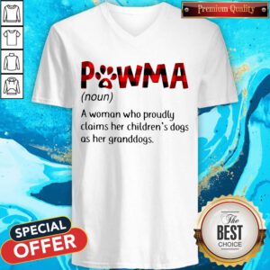 Pawma A Woman Who Proudly Claims Her Children’s Dogs As Her Granddogs V-neck