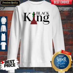 Premium Black King Sweatshirt