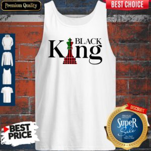 Premium Black King Tank Top