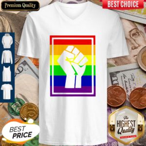 Premium Black Live Matter LGBT V-neck