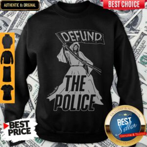 Premium Death Defund The Police Zone Sweatshirt