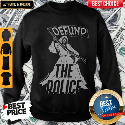 Premium Death Defund The Police Zone Sweatshirt