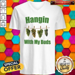 Premium Hangin With My Buds V-neck