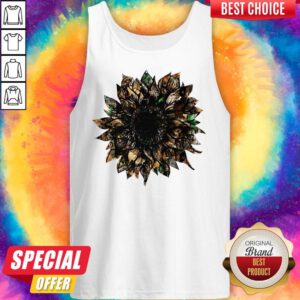 Premium Hunting Sunflower Tank Top