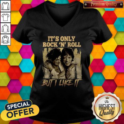 Premium It’s Only Rock N Roll But I Like It V-neck