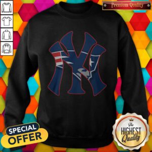 Premium New York Yankees And New England Patriots Sweatshirt