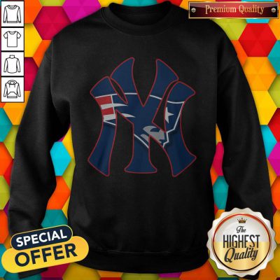 Premium New York Yankees And New England Patriots Sweatshirt