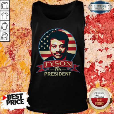 Premium Tyson For President Tank Top