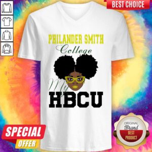 Pretty Black Girl Philander Smith College My HBCU V-neck