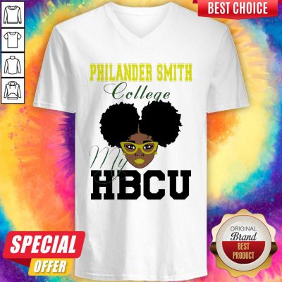 Pretty Black Girl Philander Smith College My HBCU V-neck