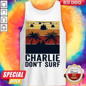 Pretty Charlie Don’t Surf Vintage Tank Top