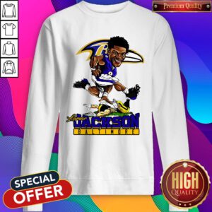 Pretty Lamar Jackson Baltimore Ravens NFL Sweatshirt
