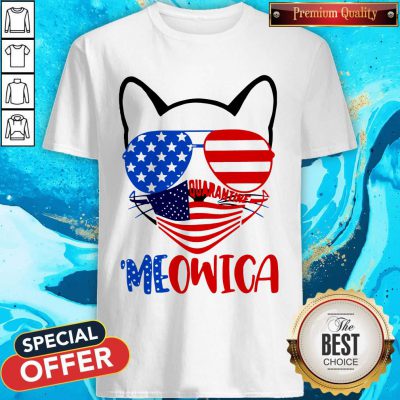 Pretty Meowica 4th Of July Merica Quarantine Shirt
