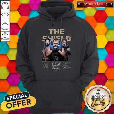 The Shield Seth Rollins Dean Ambrose Roman Reigns Signatures Hoodie