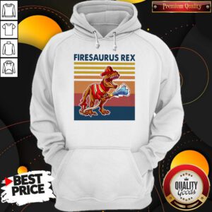 Top Firesaus Rex Vintage Hoodie