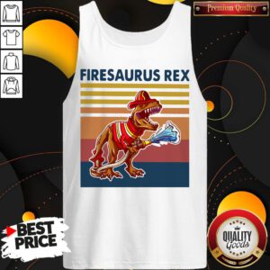 Top Firesaus Rex Vintage Tank Top