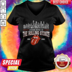 Top Legends Never Die The Rolling Stones 1962 2020 V-neck