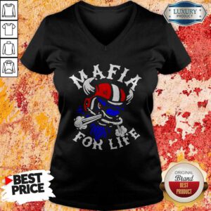 Top Mafia For Life V-neck