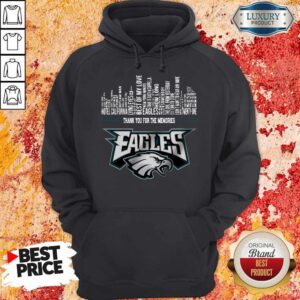 Top Thank You For The Memories Philadelphia Eagles Hoodie