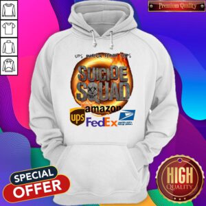Ups Amazon Fedex Usps Suicide Squad Amazon Ups FedEx Hoodie