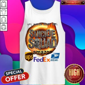 Ups Amazon Fedex Usps Suicide Squad Amazon Ups FedEx Tank Top