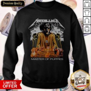 Awesome Dachshund Metallica Master Of Puppies Sweatshirt