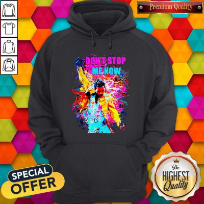 Colorful Freddie Mercury Don’t Stop Me Now Hoodie
