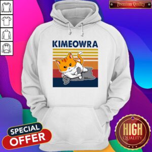 Cute Jiu Jitsu Kimeowra Vintage Hoodie