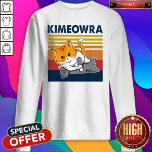Cute Jiu Jitsu Kimeowra Vintage Sweatshirt