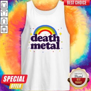 Cute Rainbow Death Metal Tank Top