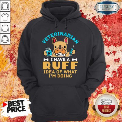 Cute Veterinarian I Have A Ruff Idea Of What I’m Doing Hoodie