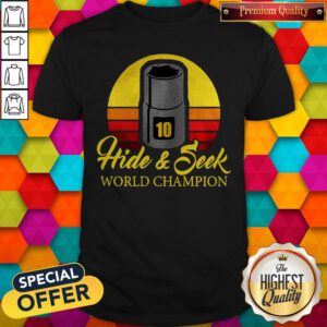 Funny Gas Hide And Seek World Champion Shirt