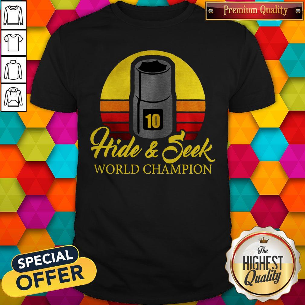 Funny Gas Hide And Seek World Champion Shirt