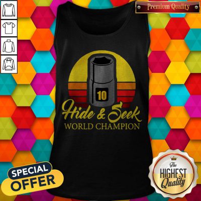 Funny Gas Hide And Seek World Champion Tank Top