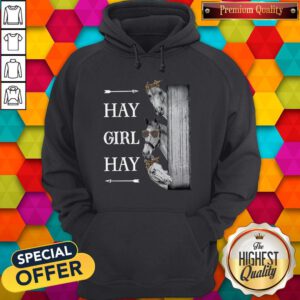 Funny Horse Hay Girl Hay Hoodie