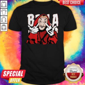 Funny La Casa De Papel Stickers Shirt